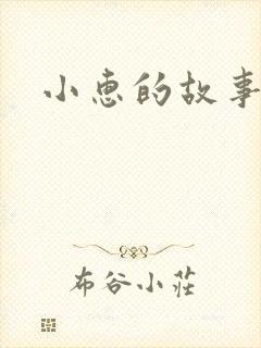 小惠的故事封面