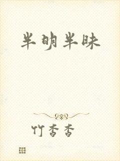 半明半昧