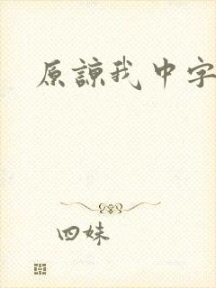 原谅我中字