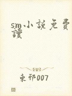 sm小说免费阅读封面