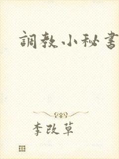 调教小秘书