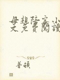 母亲陪客小说全文免费阅读封面