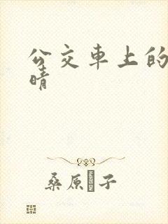 公交车上的诗请晴