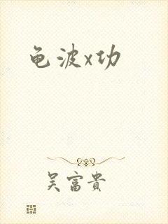 龟波x功