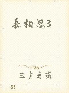 长相思3封面