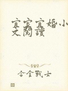 宜室宜婚小说全文阅读