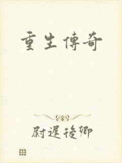 重生传奇封面