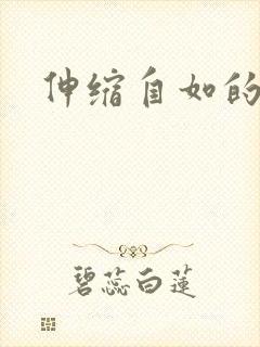 伸缩自如的爱