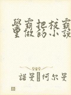 学霸把校霸往死里做的小说封面