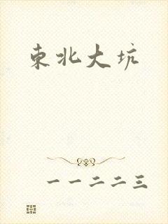 东北大坑