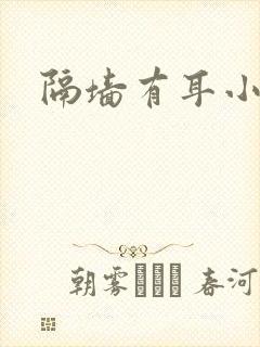 隔墙有耳小说