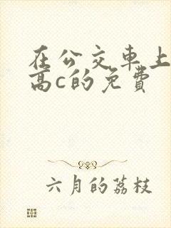 在公交车上弄到高c的免费