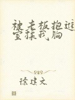 被老板抱进办公室揉我胸