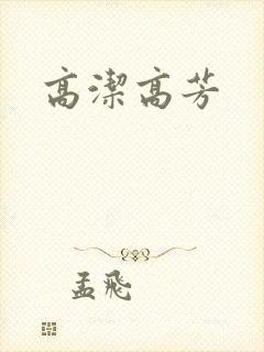 高洁高芳封面