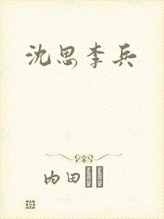 沈思李兵封面