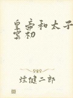 皇帝和太子妃h云初