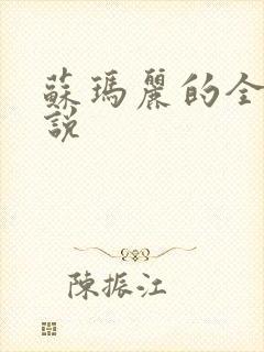 苏玛丽的全部小说封面