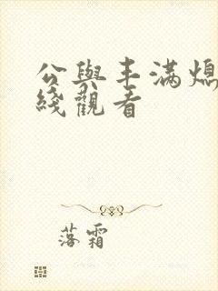 公与丰满熄4在线观看