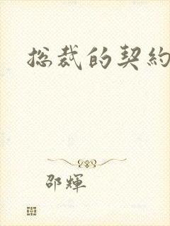 总裁的契约妻