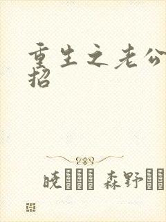 重生之老公请接招