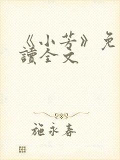 《小芳》免费阅读全文