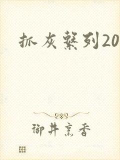 抓灰系列20篇封面