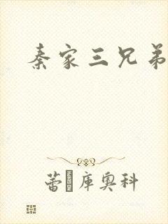秦家三兄弟