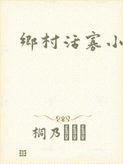 乡村活寡小说封面
