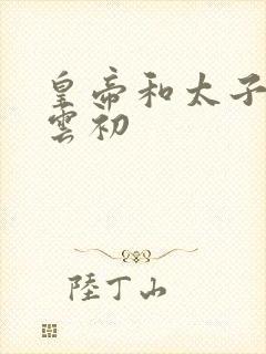 皇帝和太子妃h云初