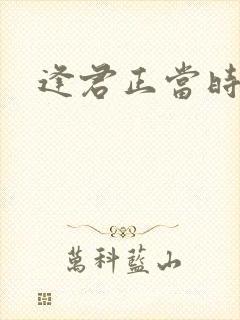 逢君正当时