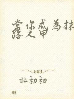 当你成为抹布文路人甲