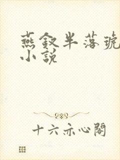 燕钗半落琥珀糖小说