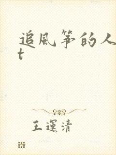 追风筝的人txt