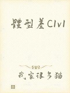 体型差C1v1