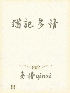 犹记多情封面
