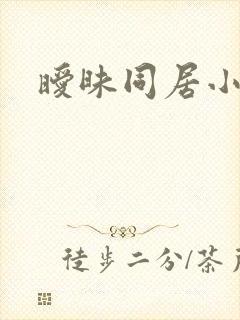 暧昧同居小说