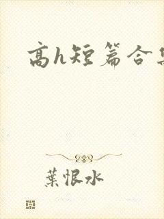 高h短篇合集封面