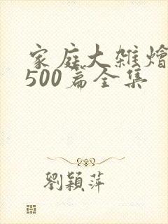 家庭大杂烩小说500篇全集封面