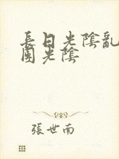 长日光阴乱作一团光阴封面