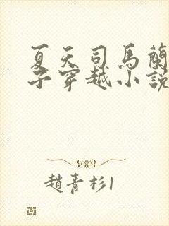 夏天司马兰九皇子穿越小说笔趣阁