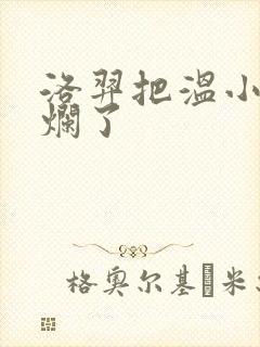 洛羿把温小辉做烂了