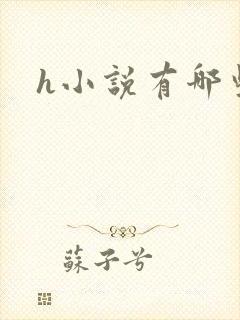 h小说有哪些