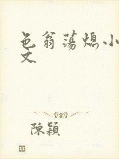 色翁荡熄小说全文封面