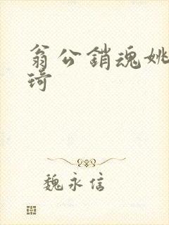 翁公销魂姚瑶琦琦