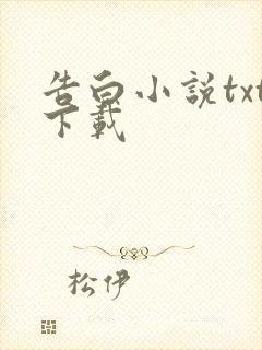告白小说txt下载