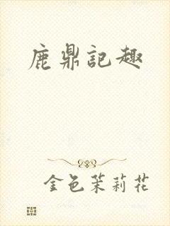 鹿鼎记趣