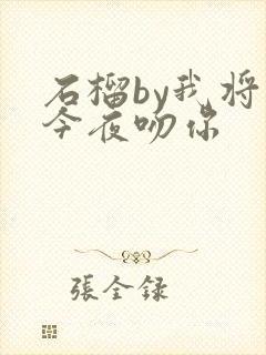 石榴by我将在今夜吻你封面