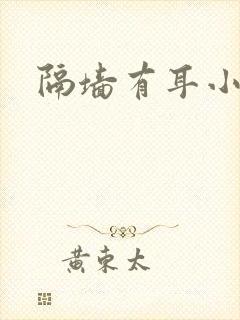 隔墙有耳小说