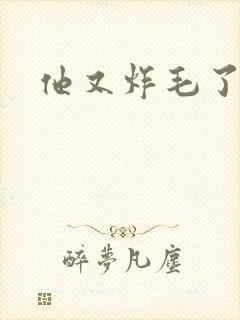 他又炸毛了