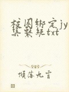 校园绑定jy收集系统txt封面